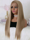 Blonde Lace Front Wigs human blend